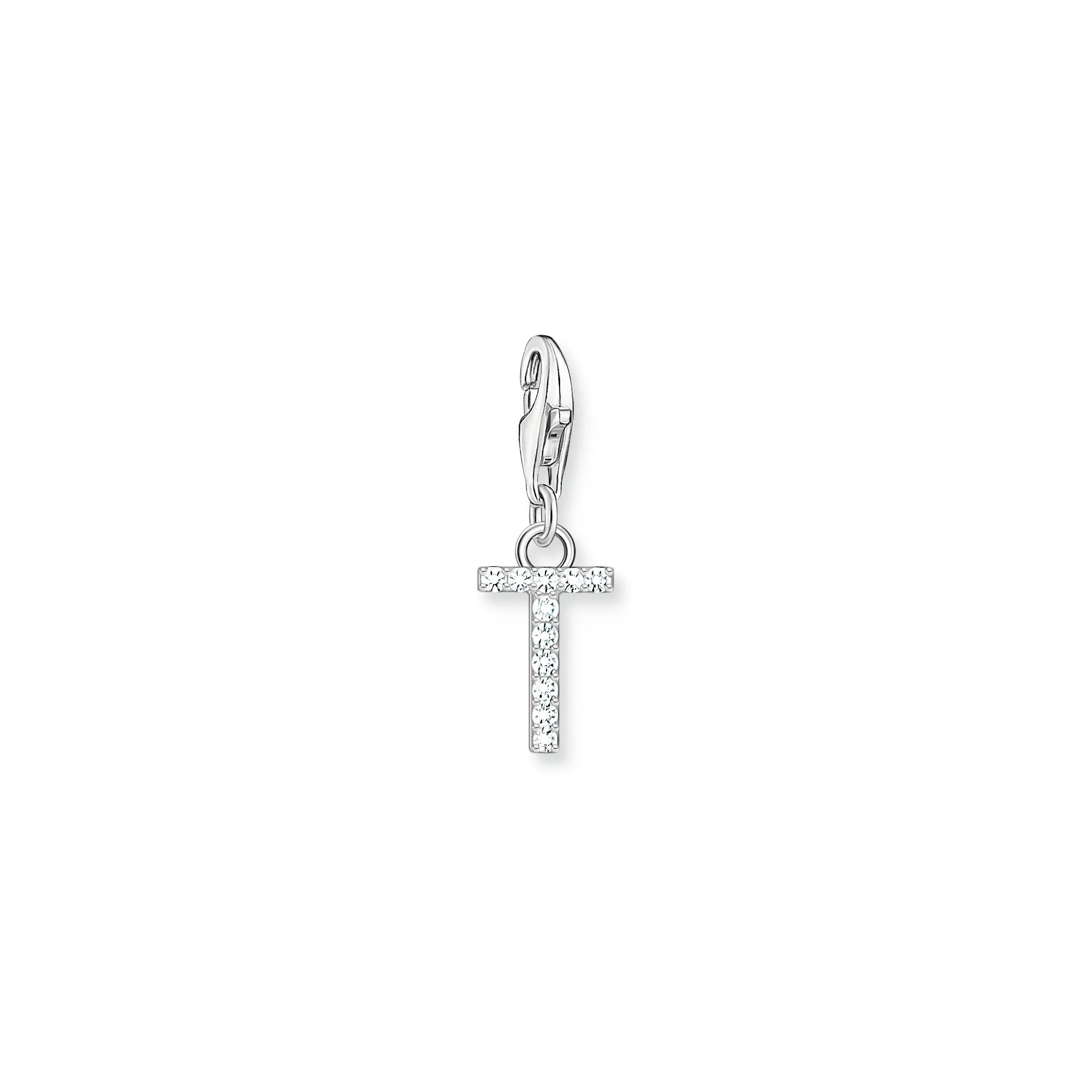 Thomas Sabo Silver CZ Initials A-Z Charms - Image 22