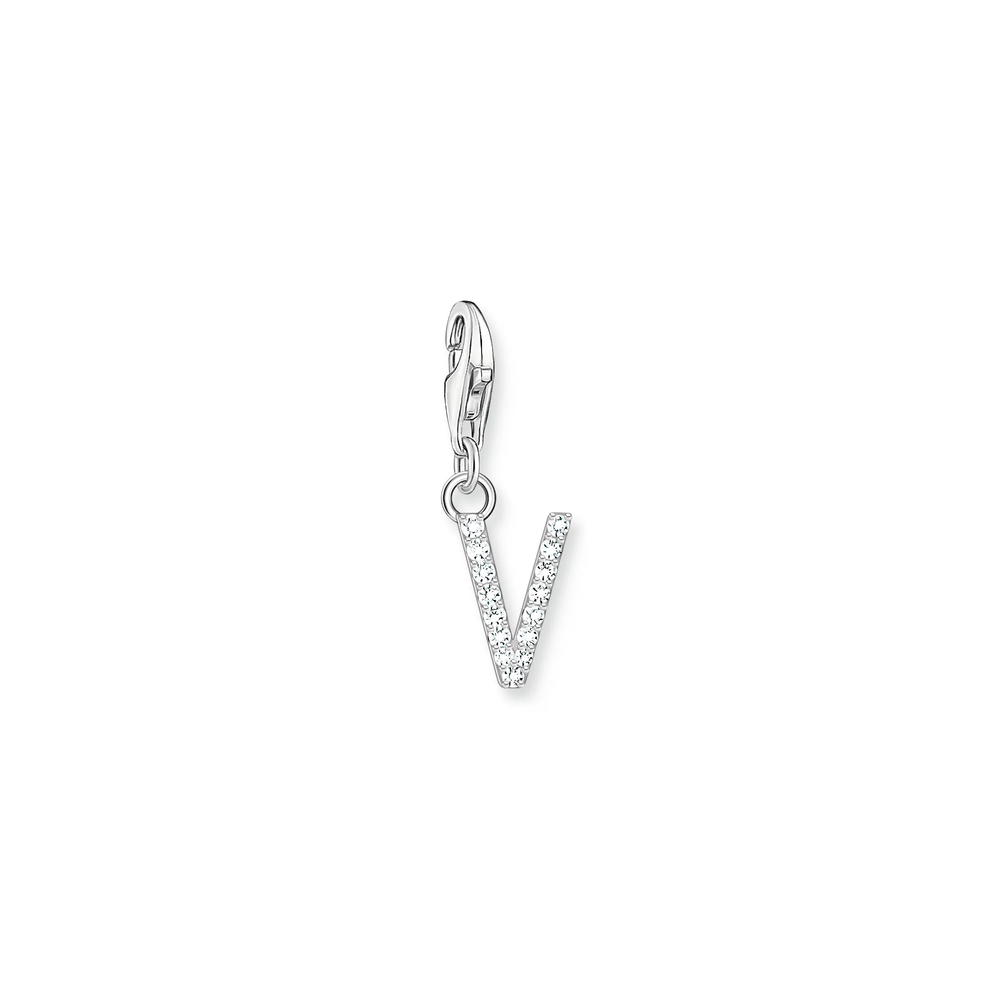 Thomas Sabo Silver CZ Initials A-Z Charms - Image 25