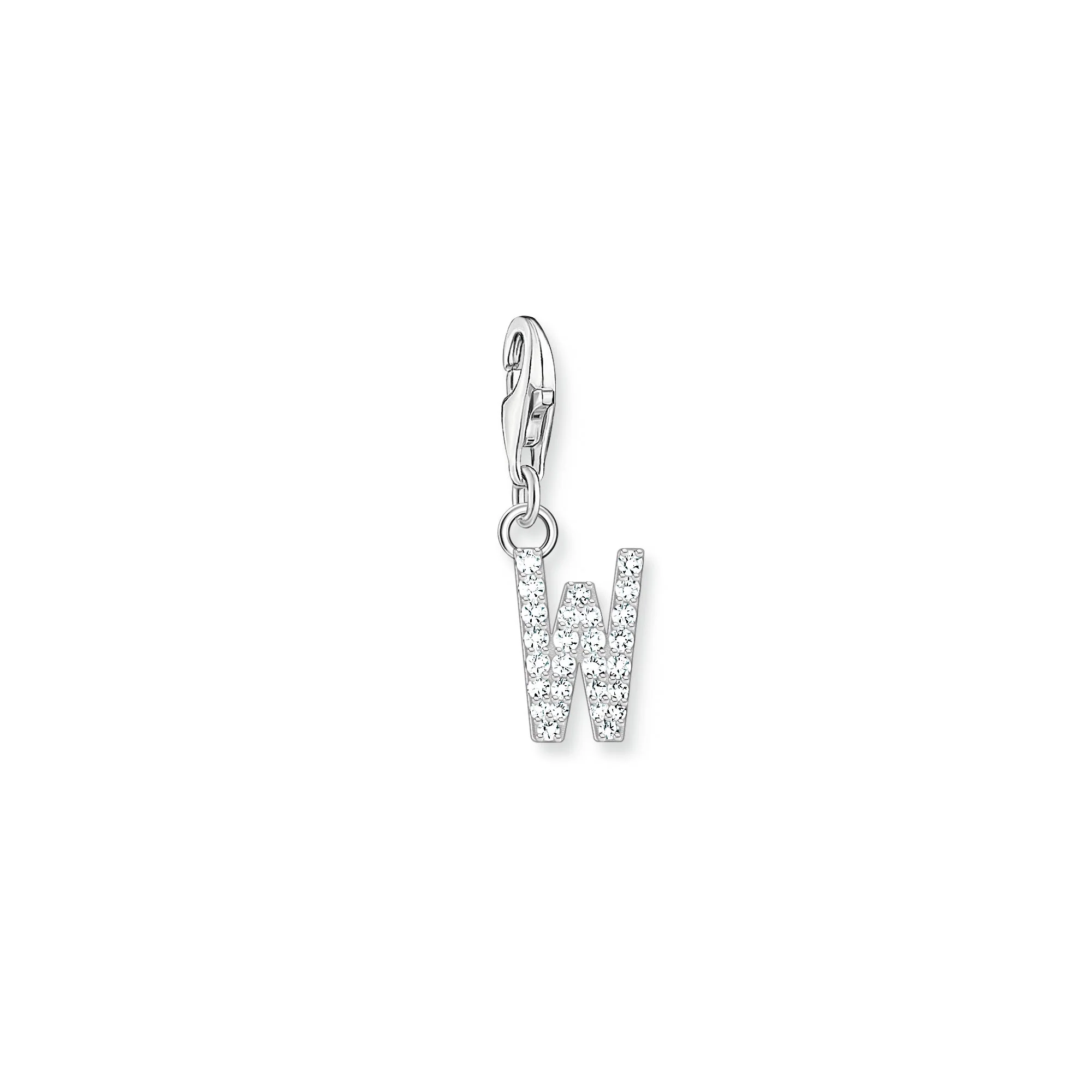 Thomas Sabo Silver CZ Initials A-Z Charms - Image 26