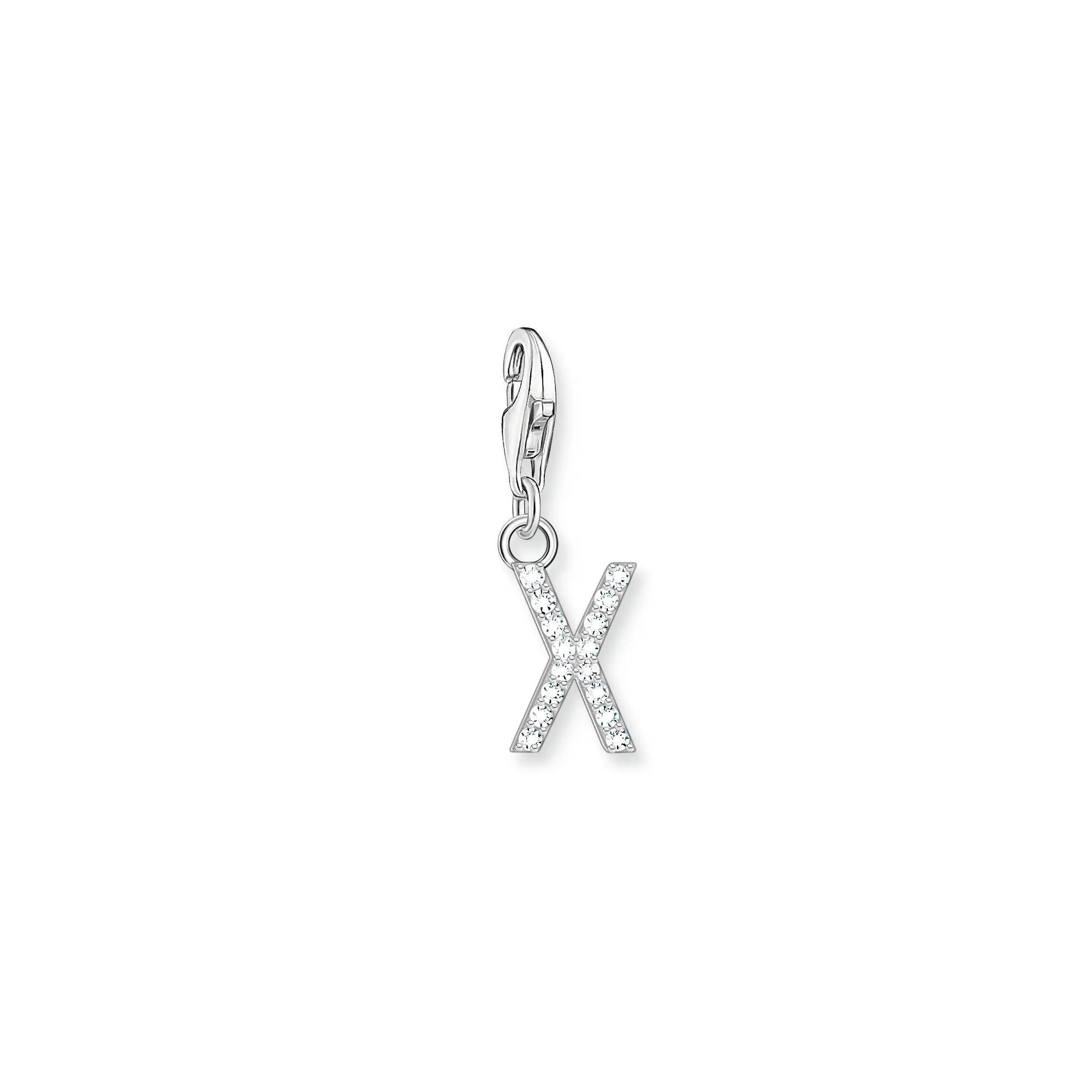 Thomas Sabo Silver CZ Initials A-Z Charms - Image 27