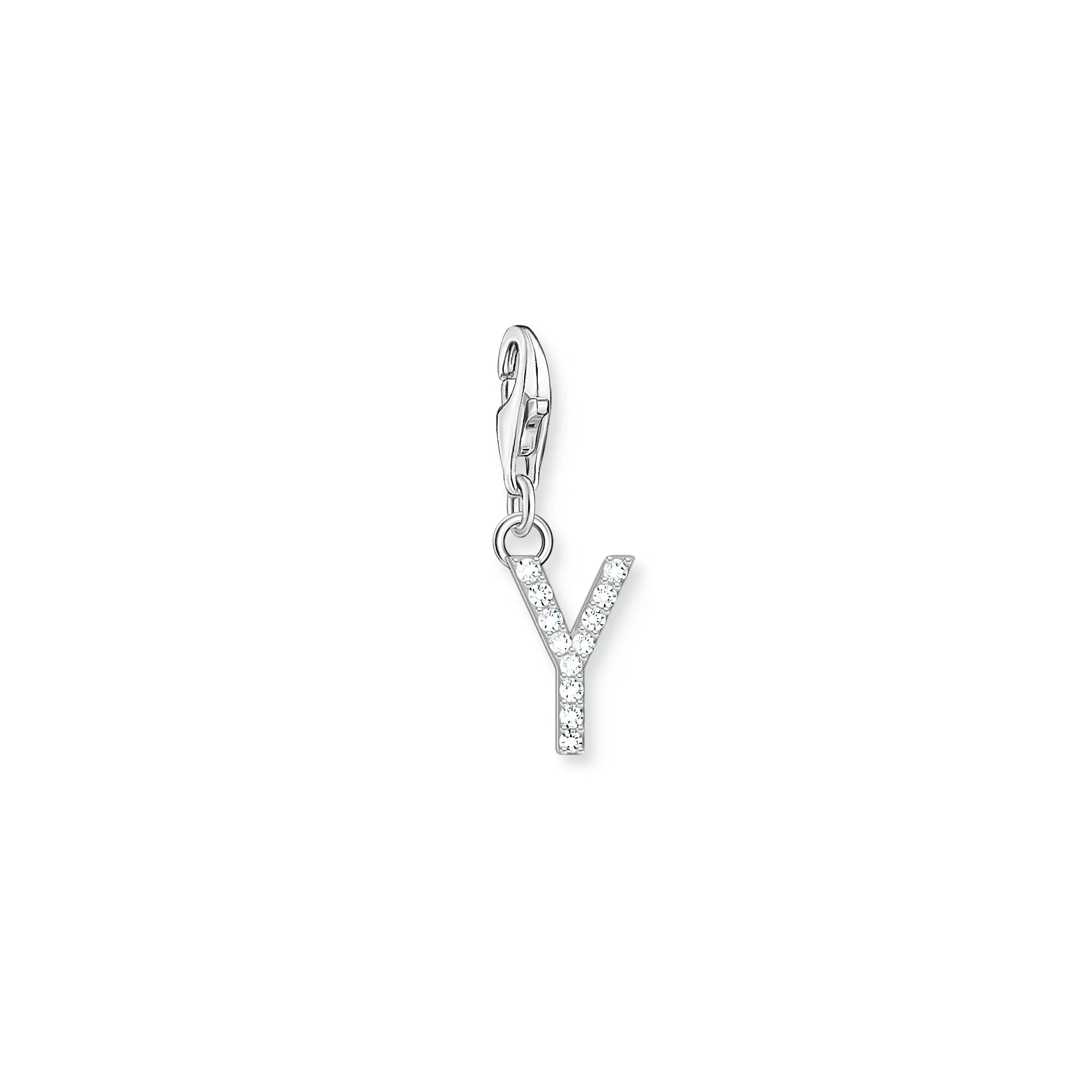 Thomas Sabo Silver CZ Initials A-Z Charms - Image 28