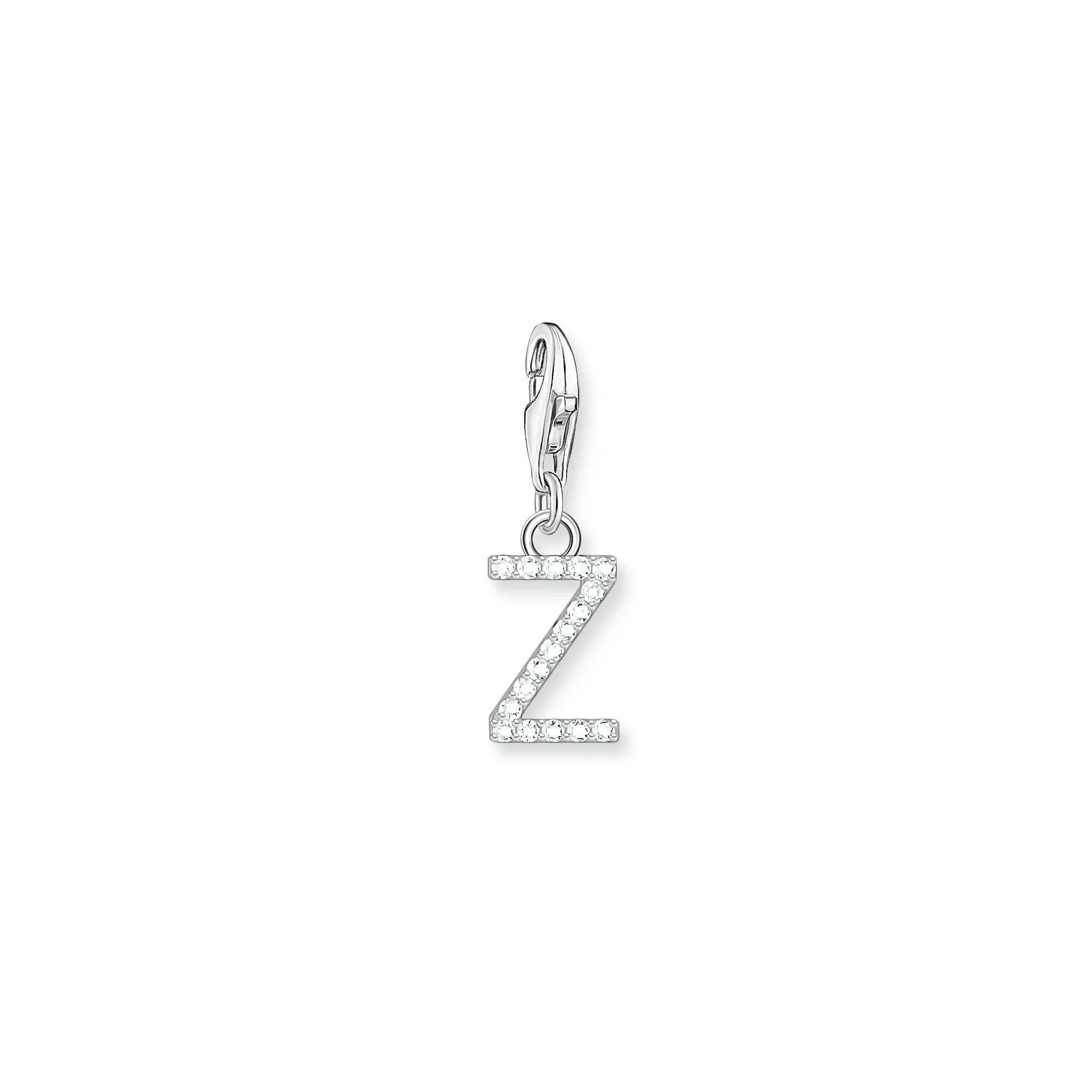 Thomas Sabo Silver CZ Initials A-Z Charms - Image 29