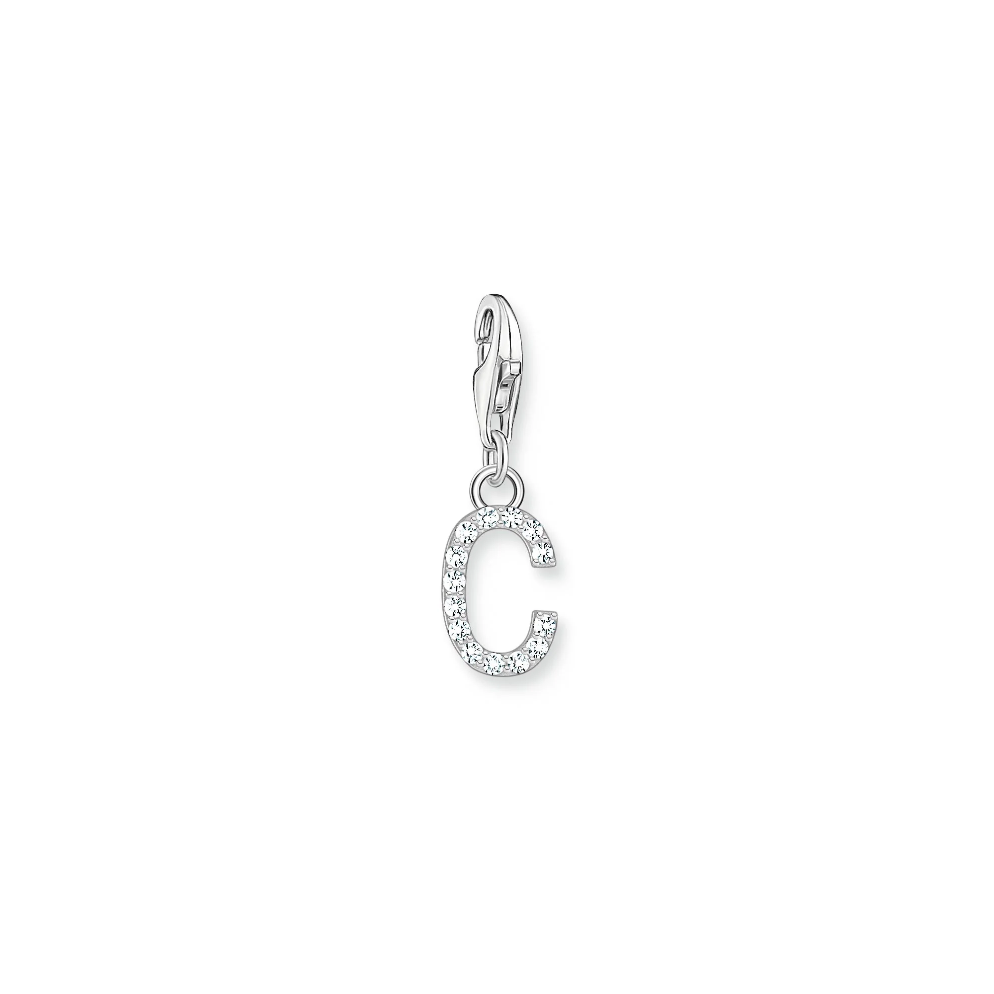 Thomas Sabo Silver CZ Initials A-Z Charms - Image 5