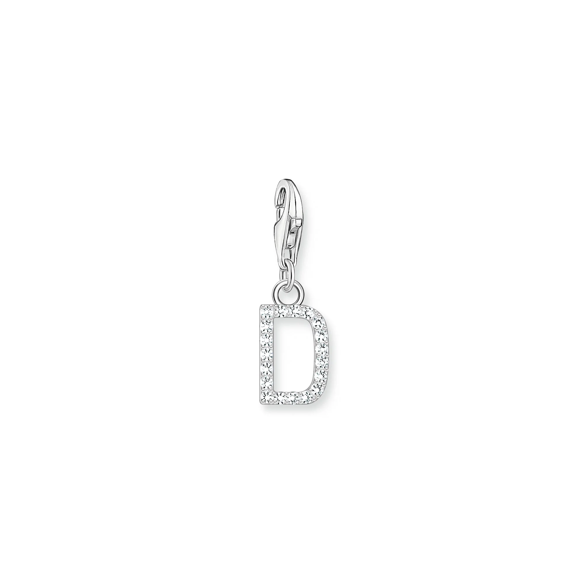Thomas Sabo Silver CZ Initials A-Z Charms - Image 6
