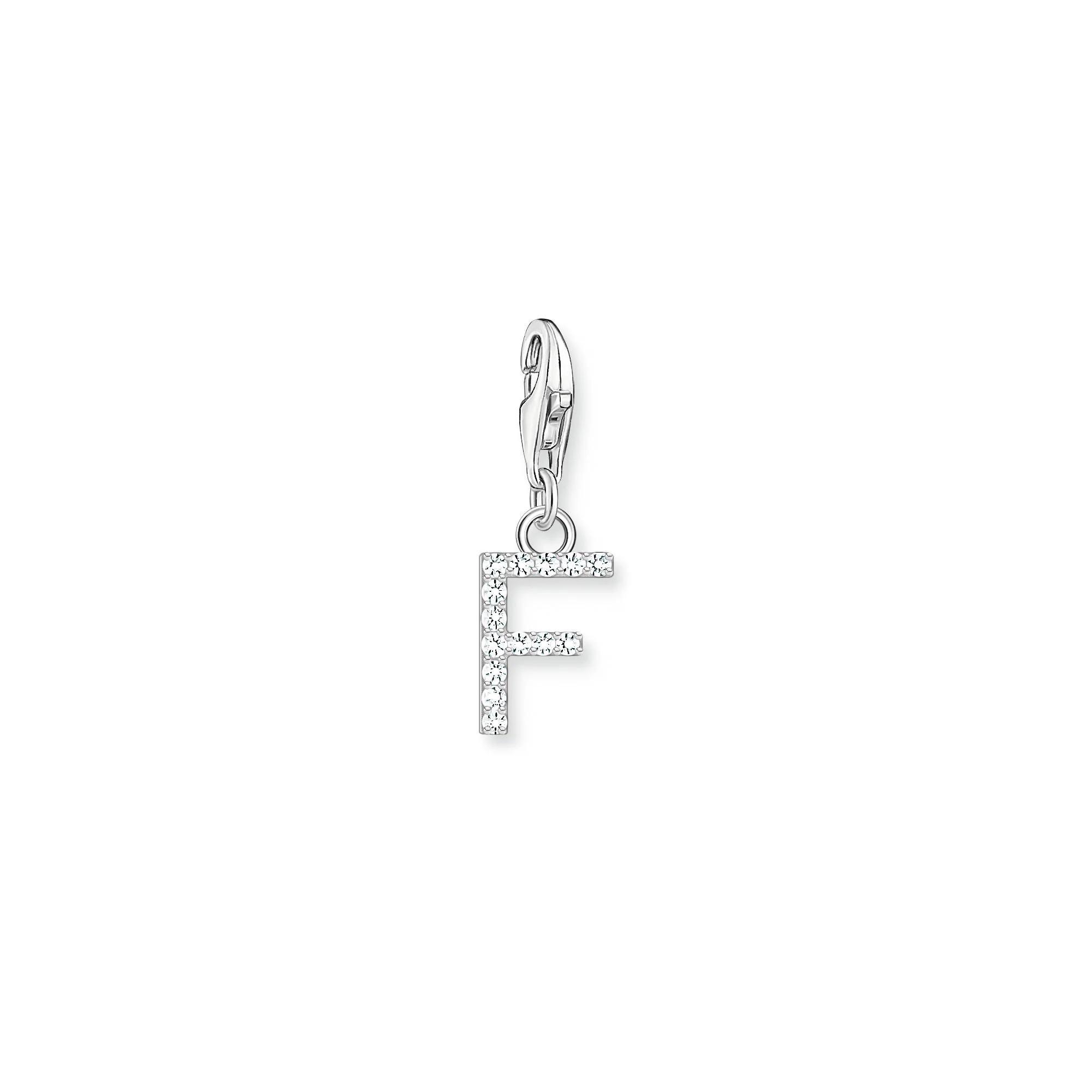Thomas Sabo Silver CZ Initials A-Z Charms - Image 8