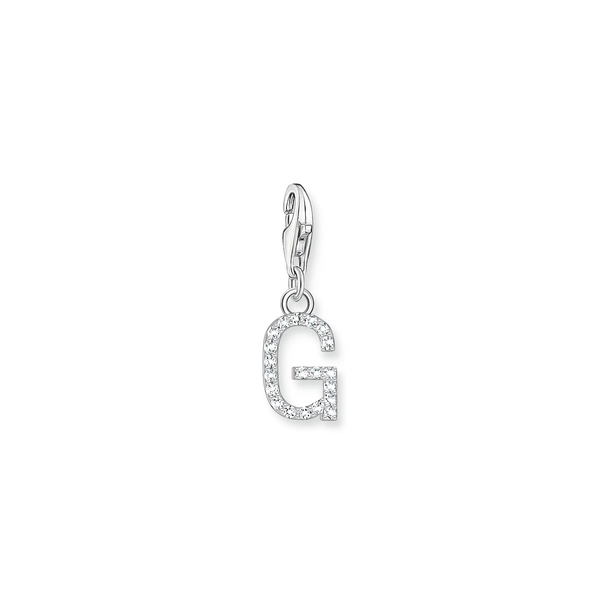 Thomas Sabo Silver CZ Initials A-Z Charms - Image 9
