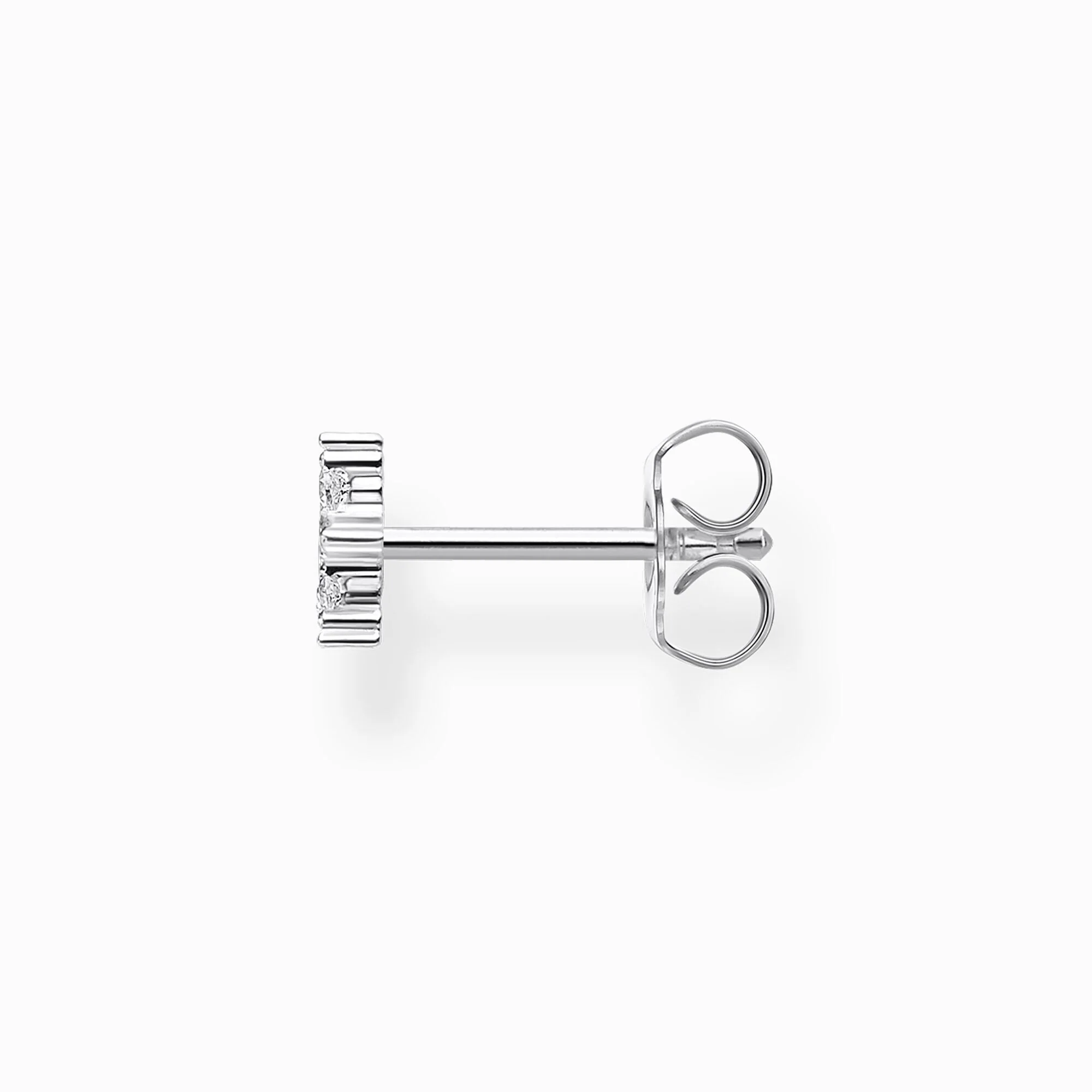 Thomas Sabo Silver CZ Star Single Stud Earring - Image 2