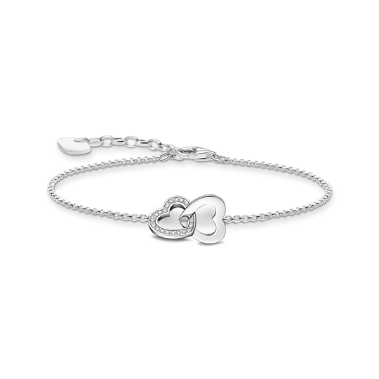 Thomas Sabo Silver Intertwined Hearts Bracelet
