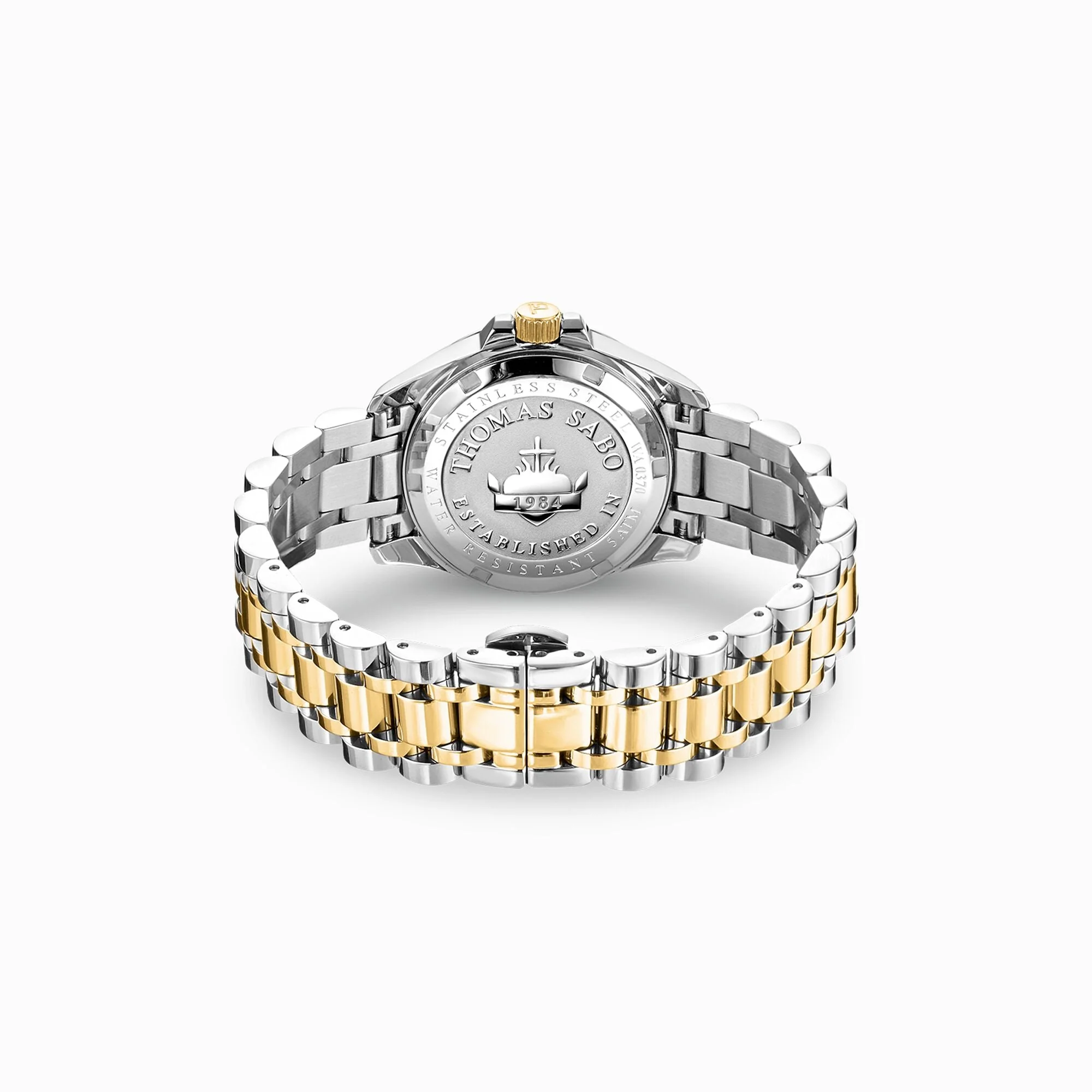 Thomas Sabo Silver and Gold Ladies Watch - Image 4