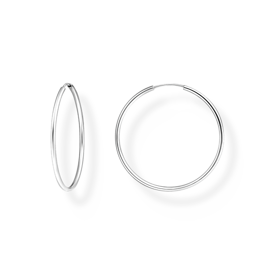 Thomas Sabo Silver Classic Hoop Earrings