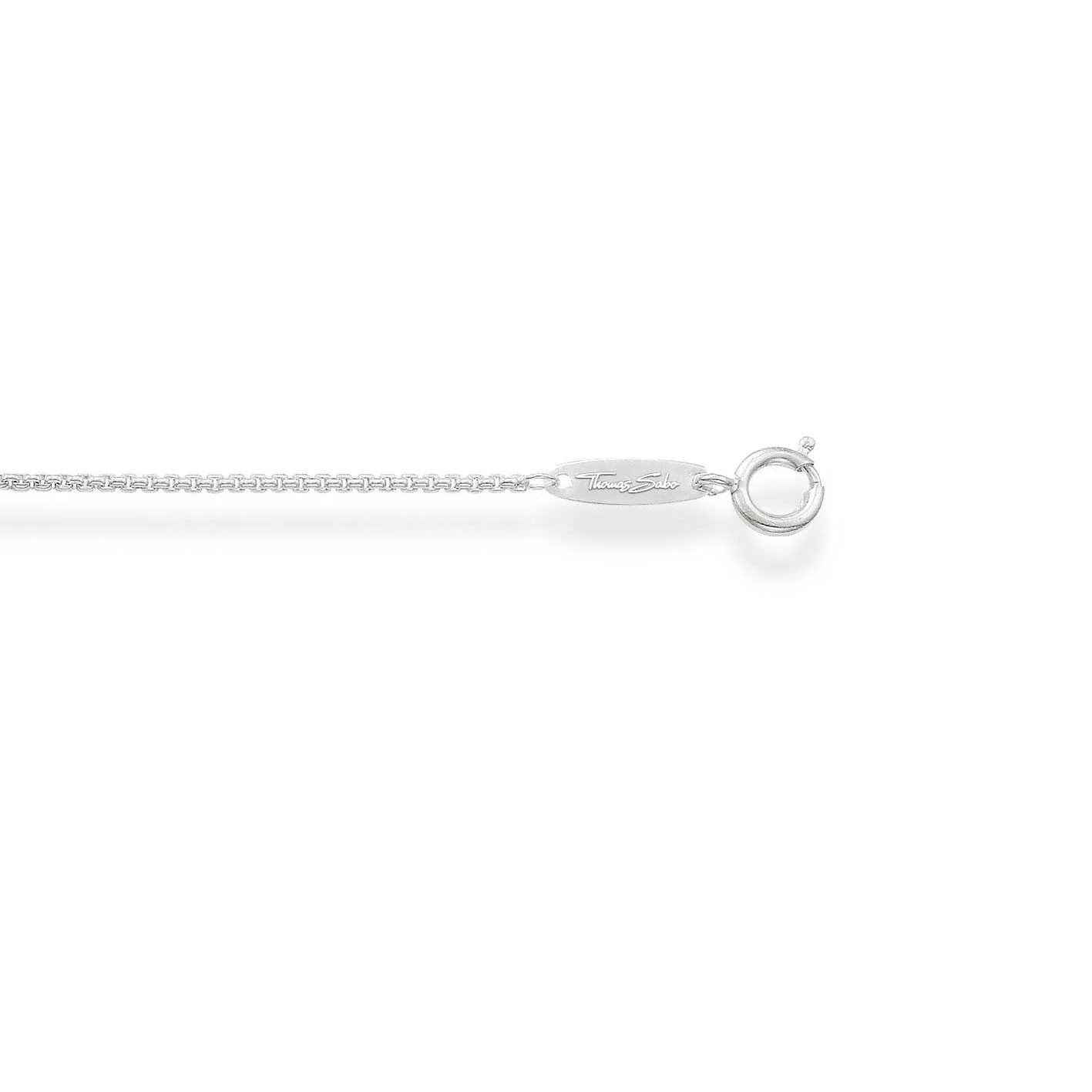 Thomas Sabo Silver Venezia 1mm Chain Necklace - Image 3