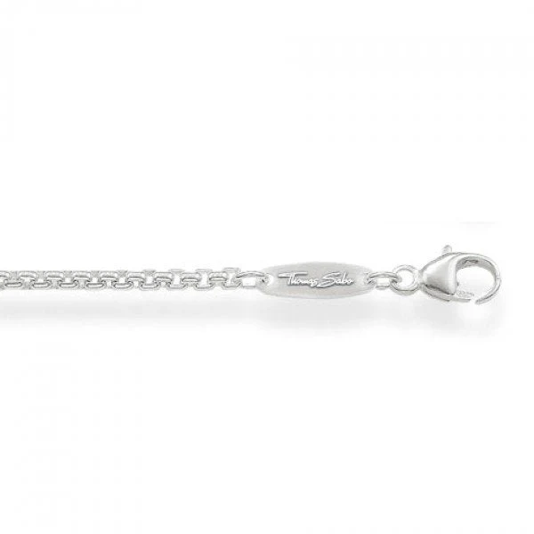 Thomas Sabo Silver Venezia 2mm Chain Necklace - Image 3