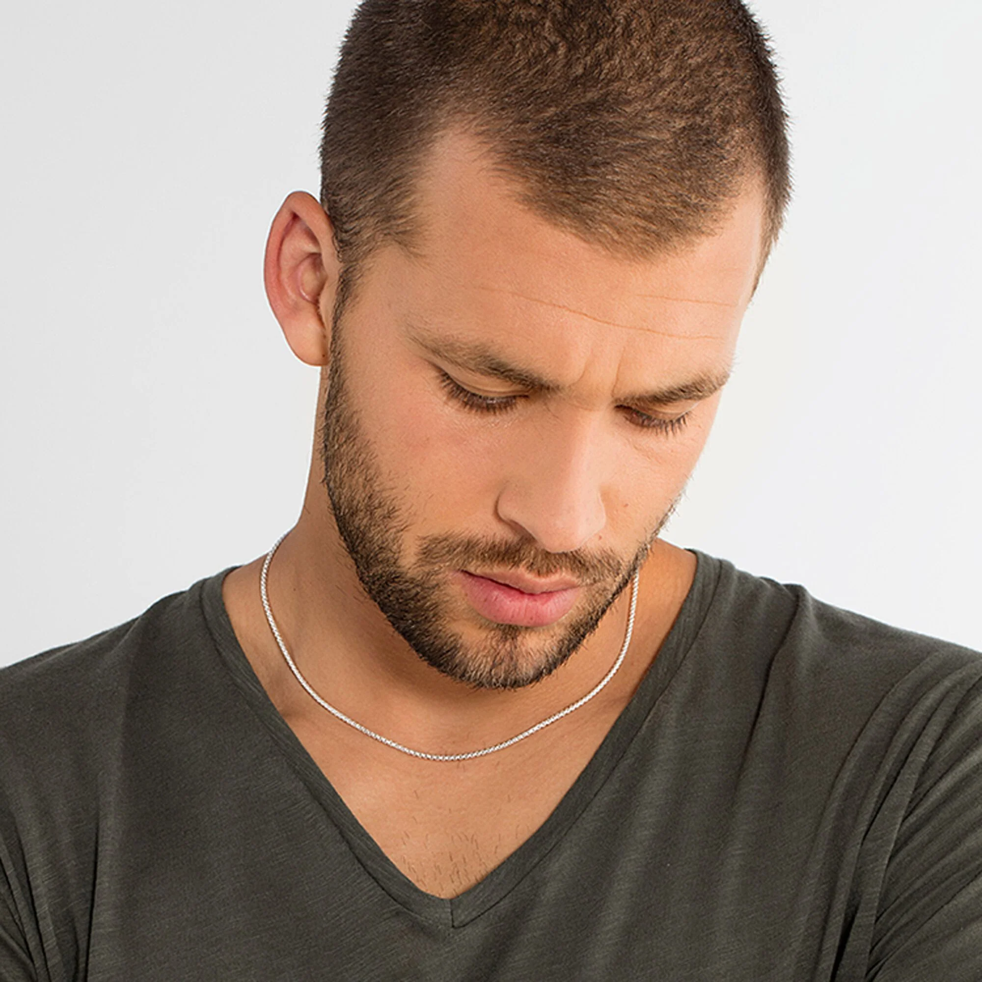 Thomas Sabo Silver Venezia 2mm Chain Necklace - Image 4