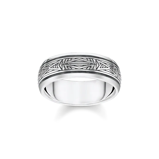 Thomas Sabo Silver Ornaments Ring