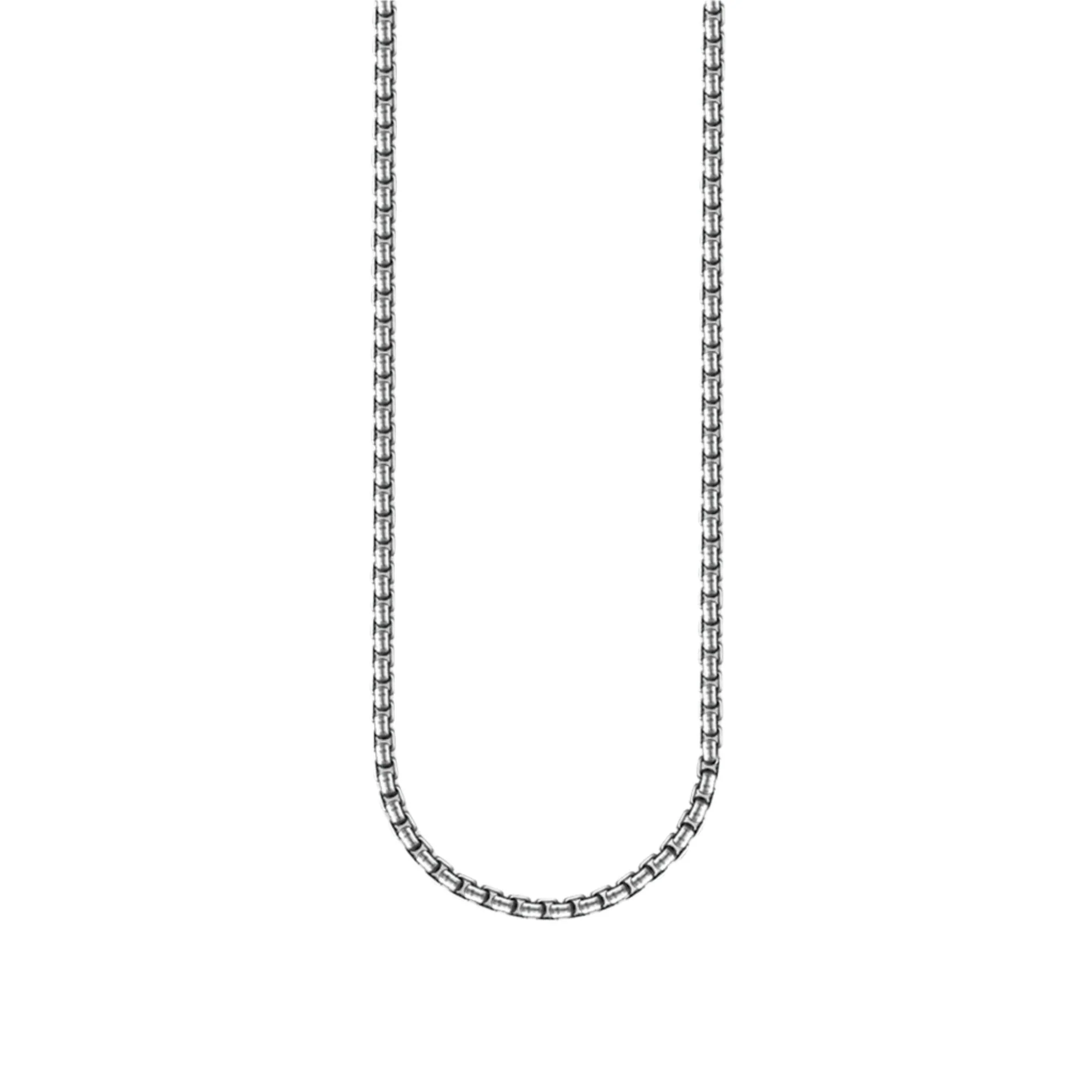 Thomas Sabo Silver Blackened Venezia Chain Necklace