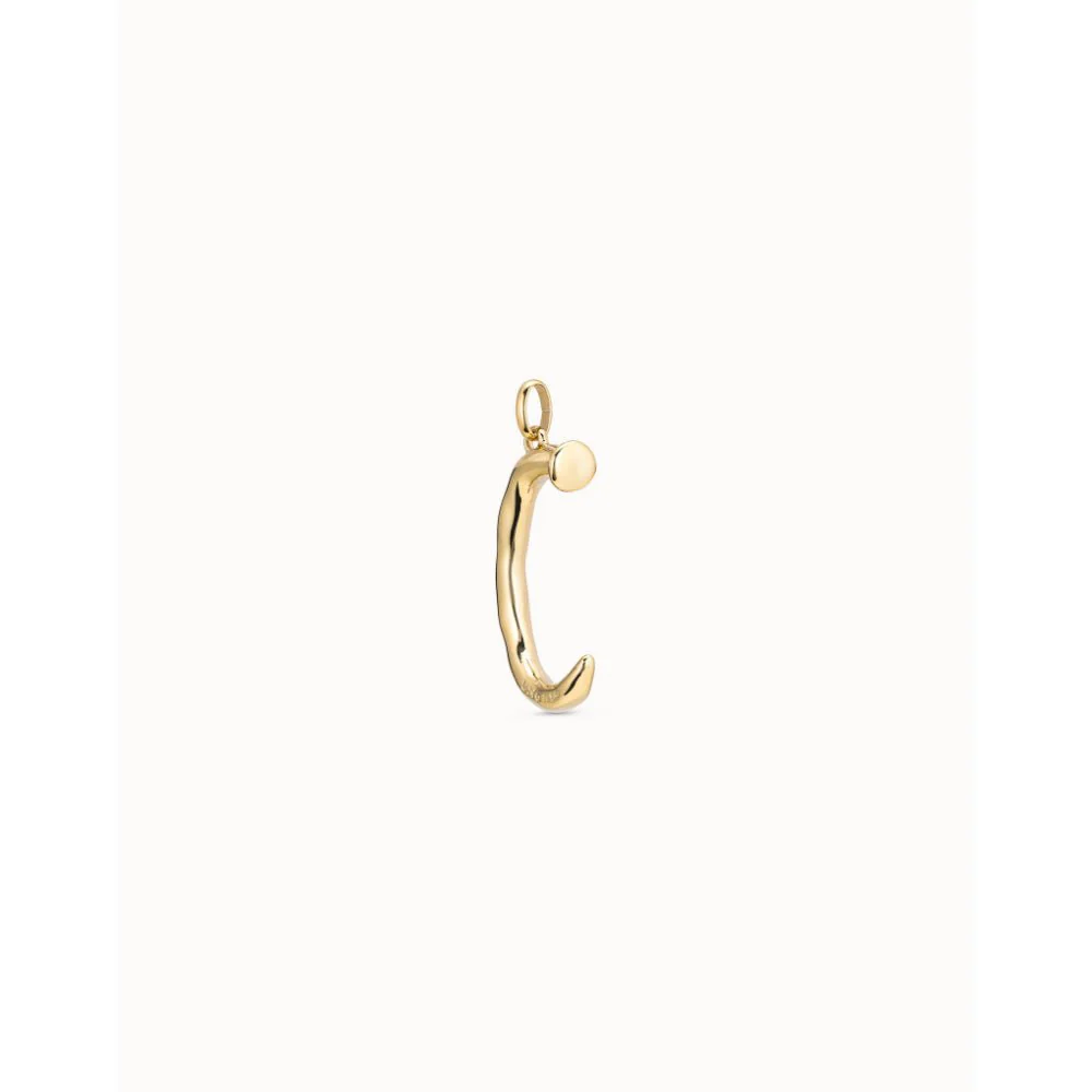 UNOde50 Gold Big Letter C (CHA0003ORO0000U) - Image 2