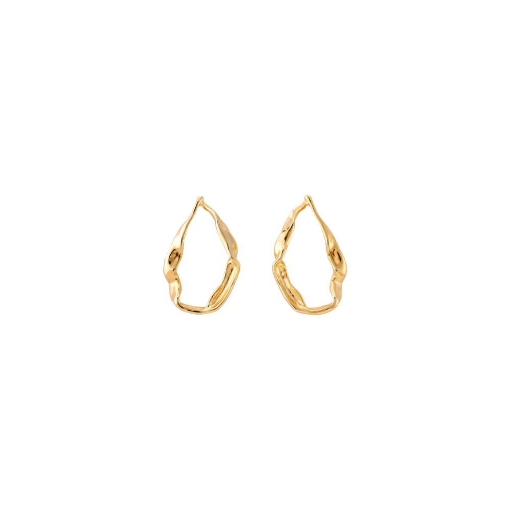 UNOde50 Gold Hoop Earrings