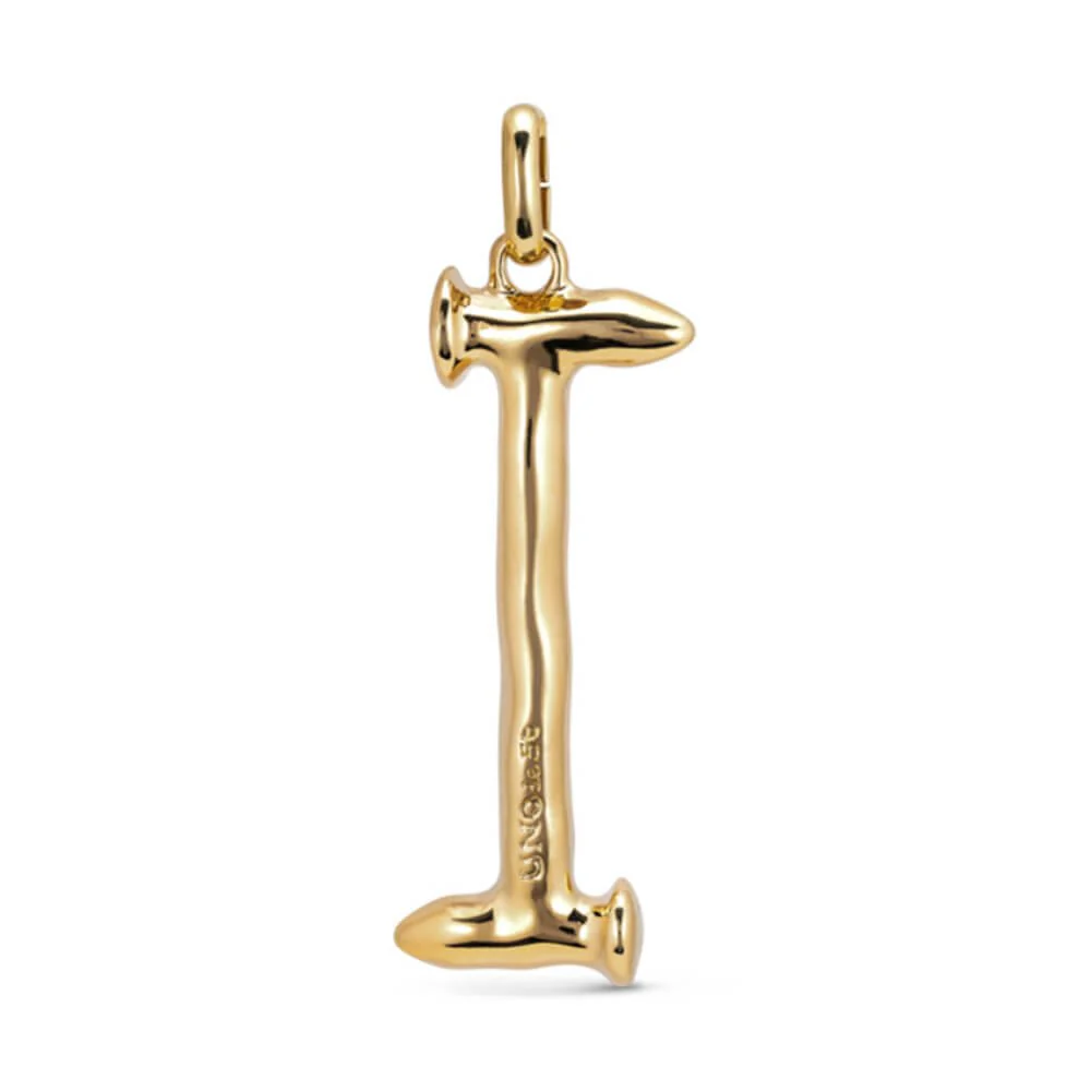 UNOde50 Gold Letter I Pendant