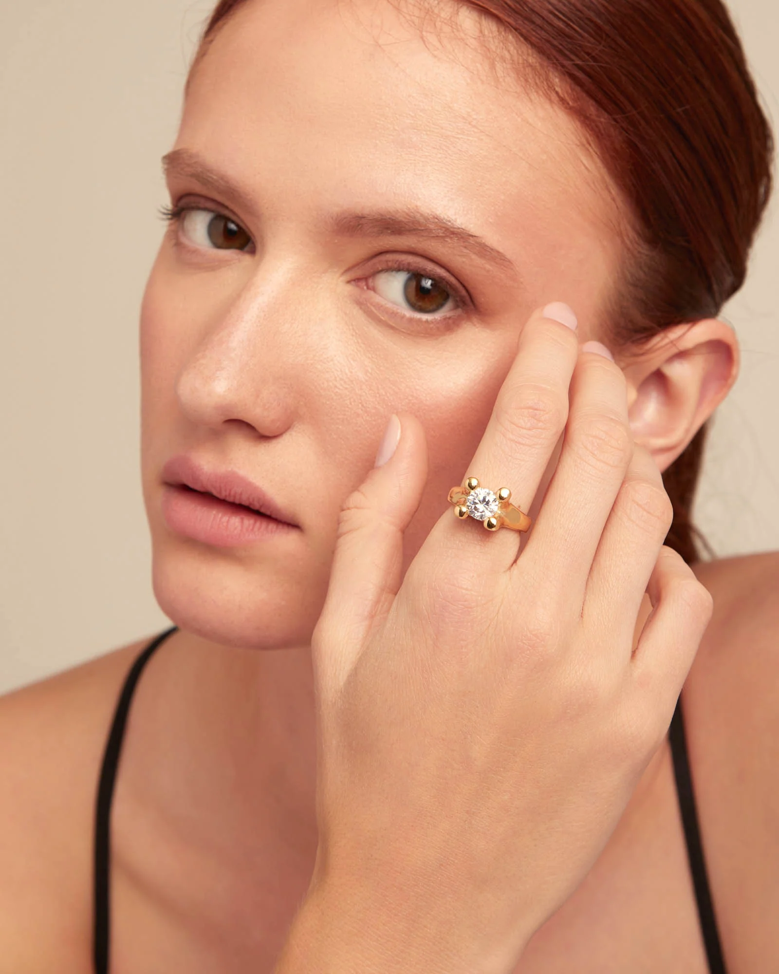 UNOde50 Gold Anima Spiritual Ring - Image 4