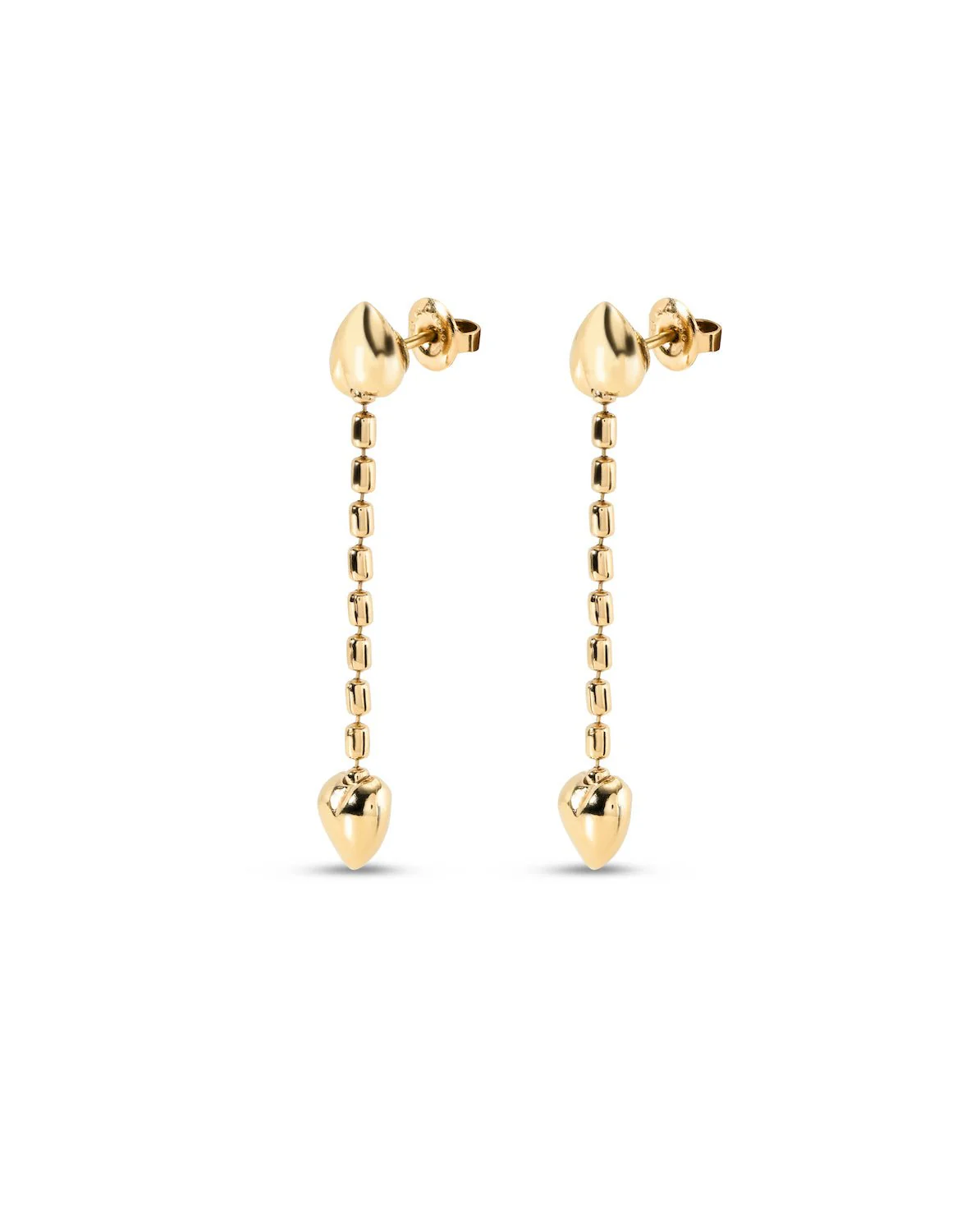 UNOde50 Gold Cupido Beloved Earrings - Image 3