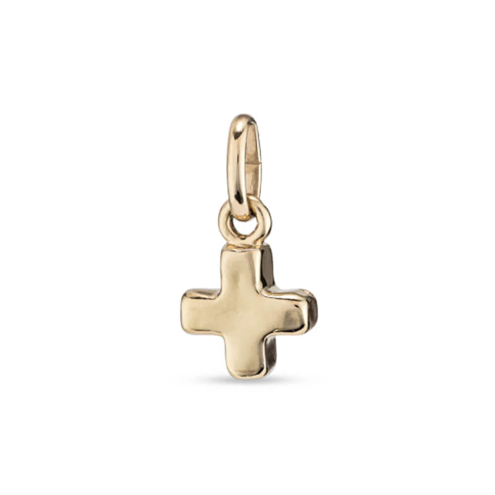 UNOde50 Gold-Plated Cross Charm