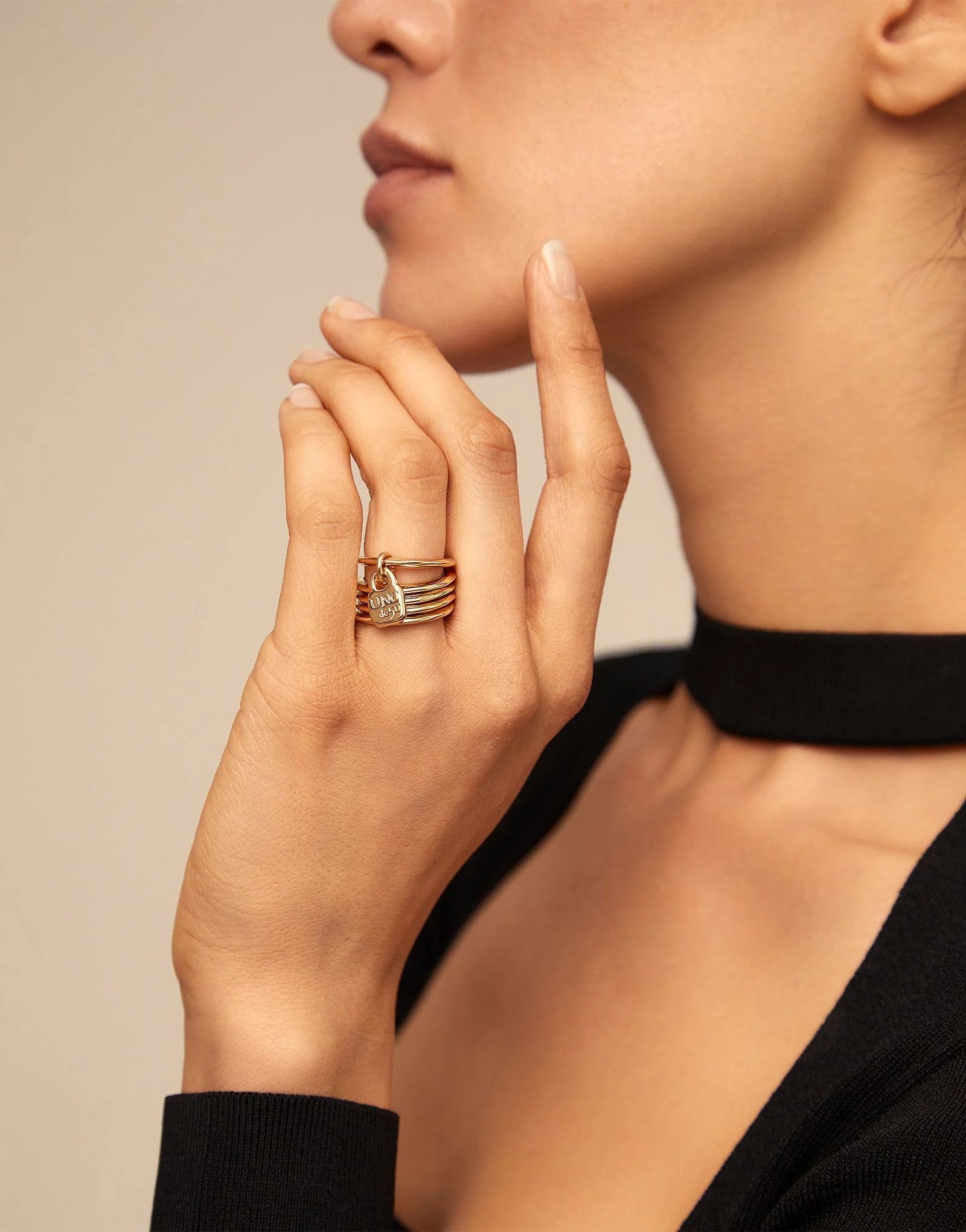 UNOde50 Gold Prisoner Oro Ring - Image 3