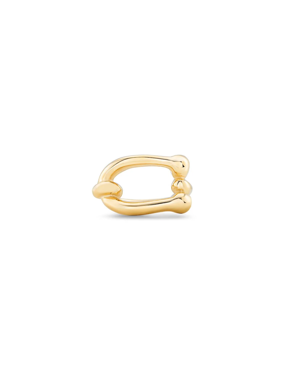 UNOde50 Gold Serotonin Youthful Ring - Image 3