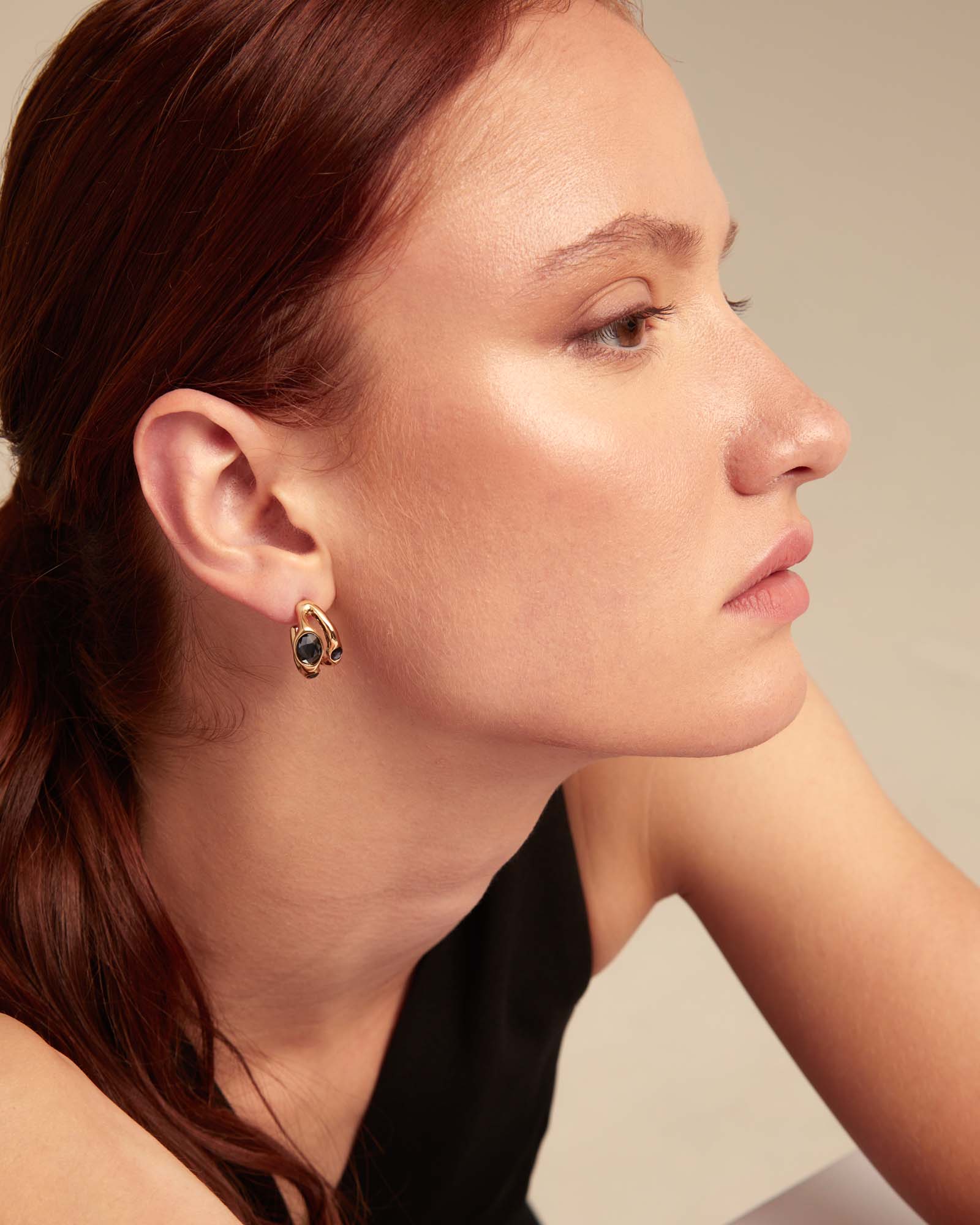 UNOde50 Gold Sunshine Vital Earrings - Image 2