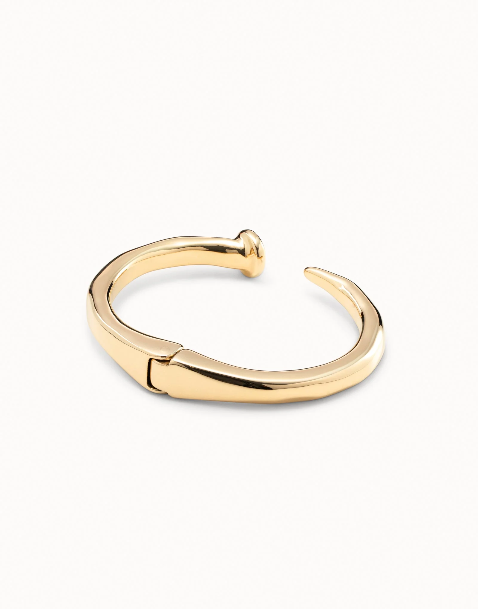 UNOde50 Gold Nail Bracelet - Image 4