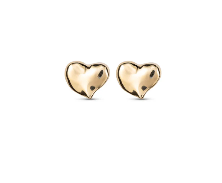 UNOde50 Gold UNO Heart Earrings