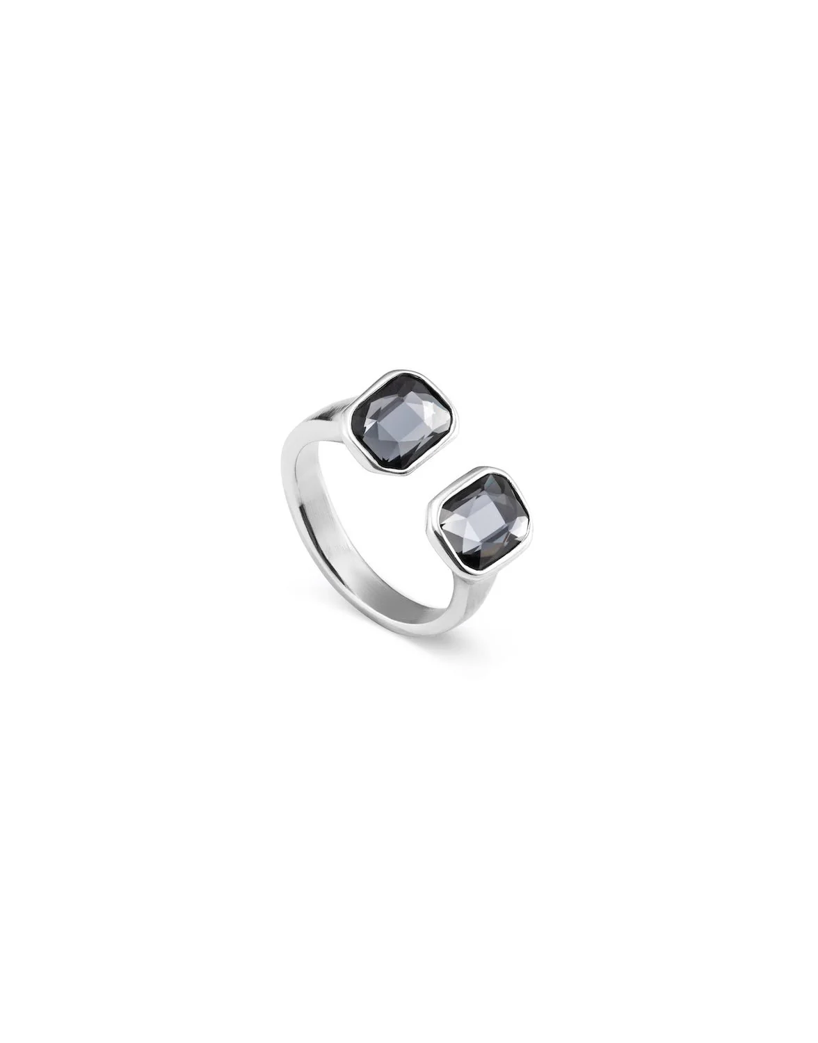 UNOde50 Silver Closing doors Confident Ring