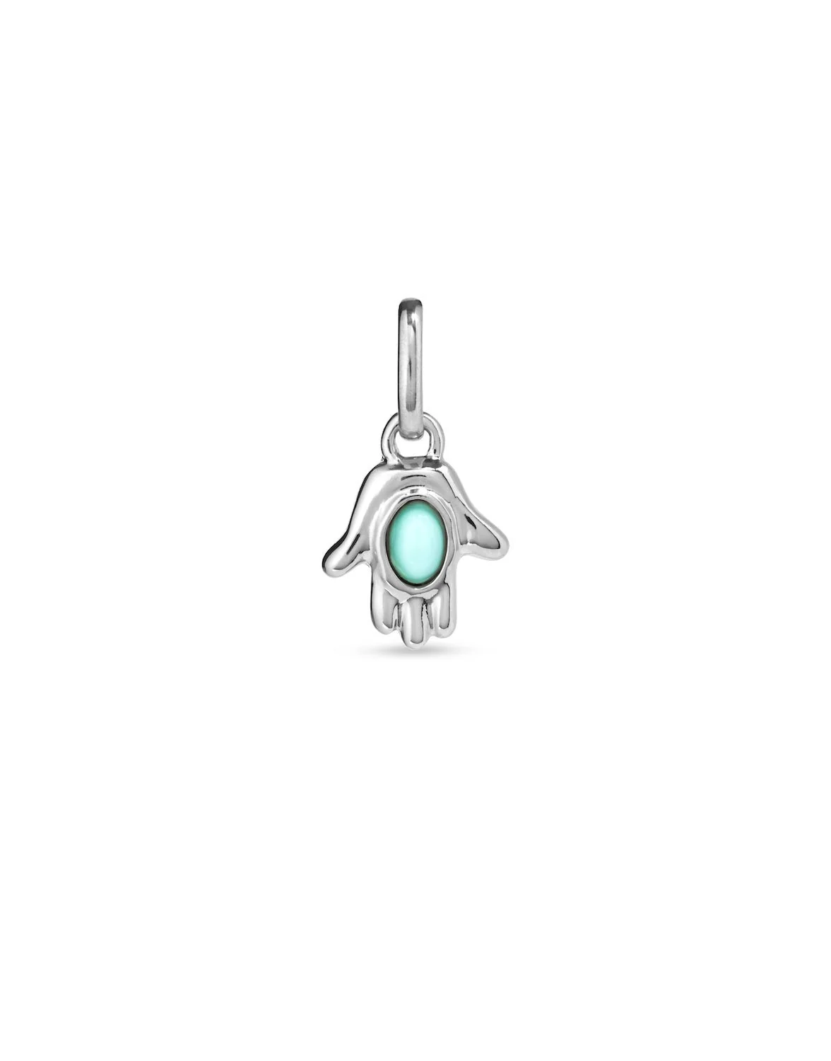UNOde50 Silver Hamsa Protected Charm