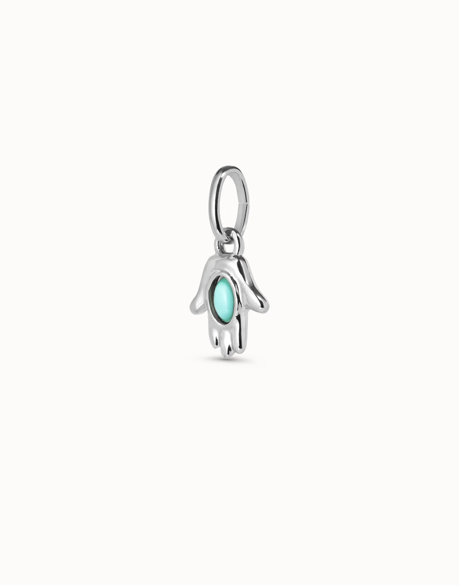 UNOde50 Silver Hamsa Protected Charm - Image 2