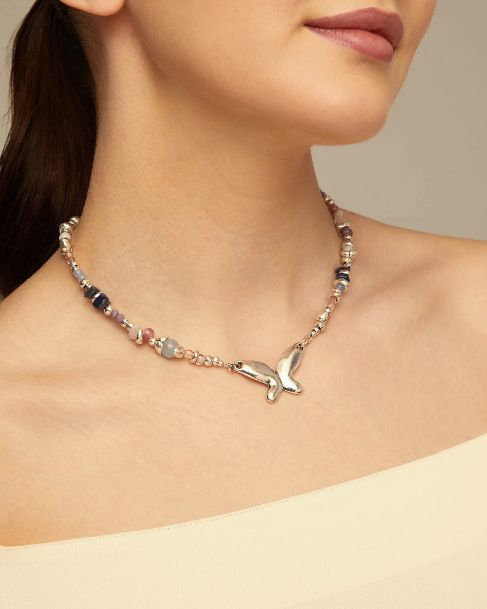 UNOde50 Silver Metamorphosis Necklace - Image 4