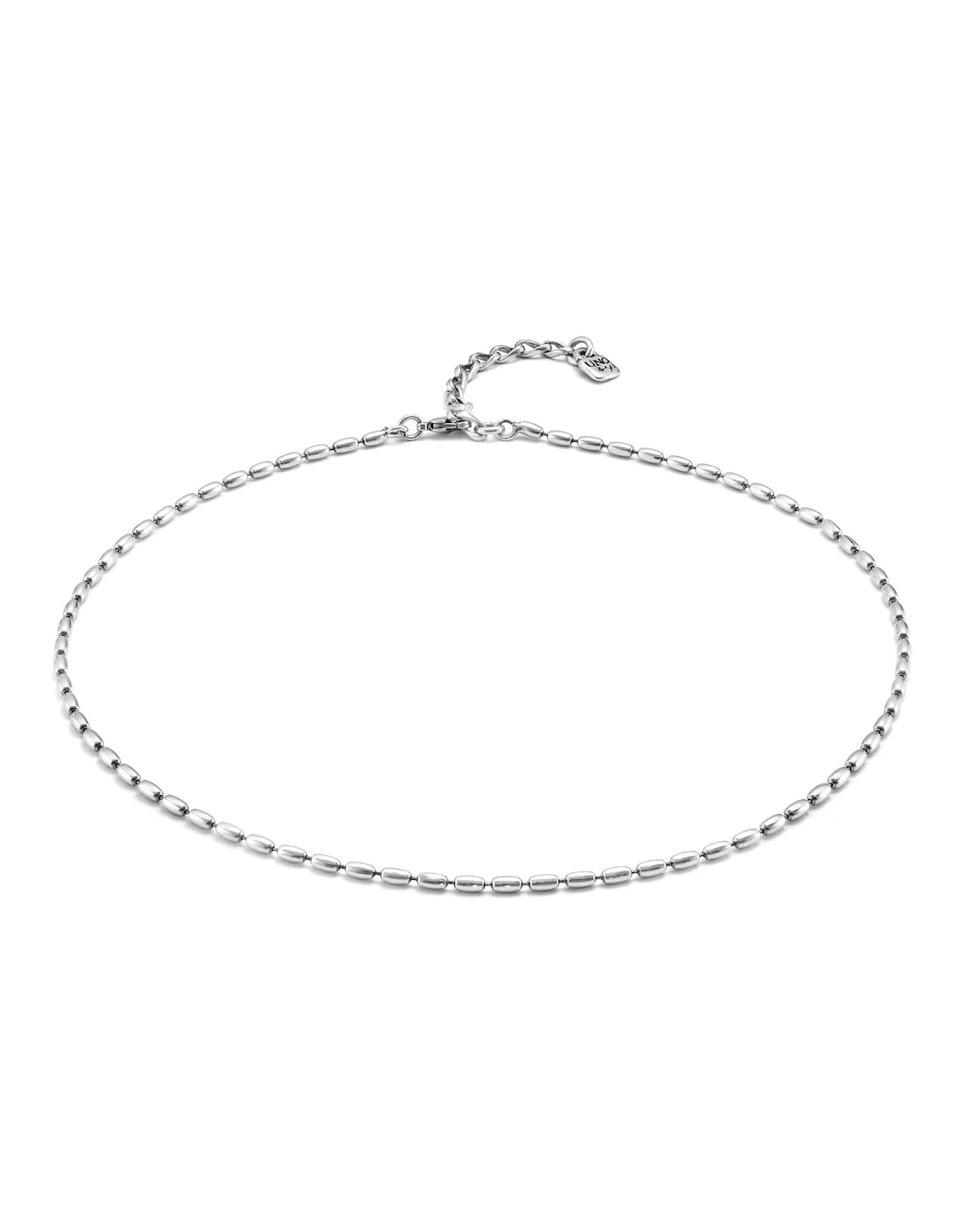 UNOde50 Silver Mychain Personalisation Necklace