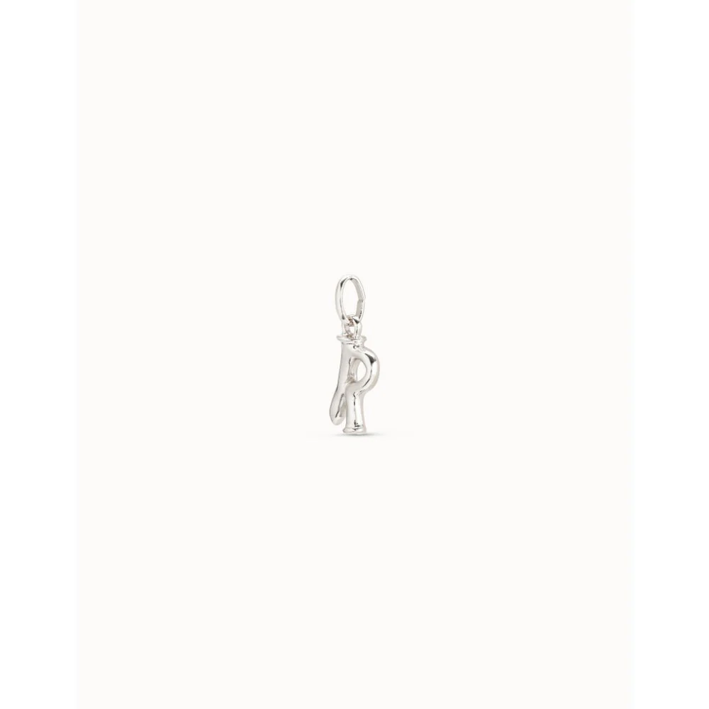 Unode50 Sterling Silver Medium R Initial Charm - Image 2