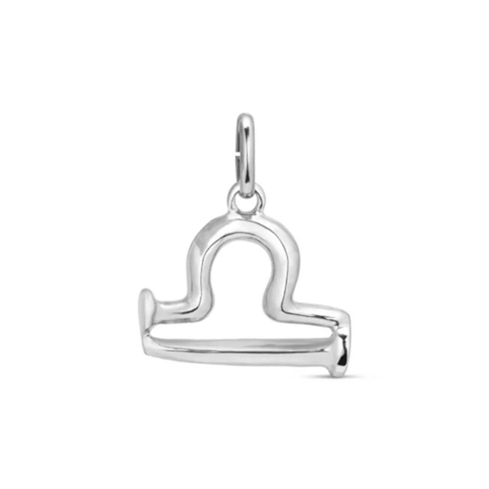 UNOde50 Silver Libra Shaped Charm