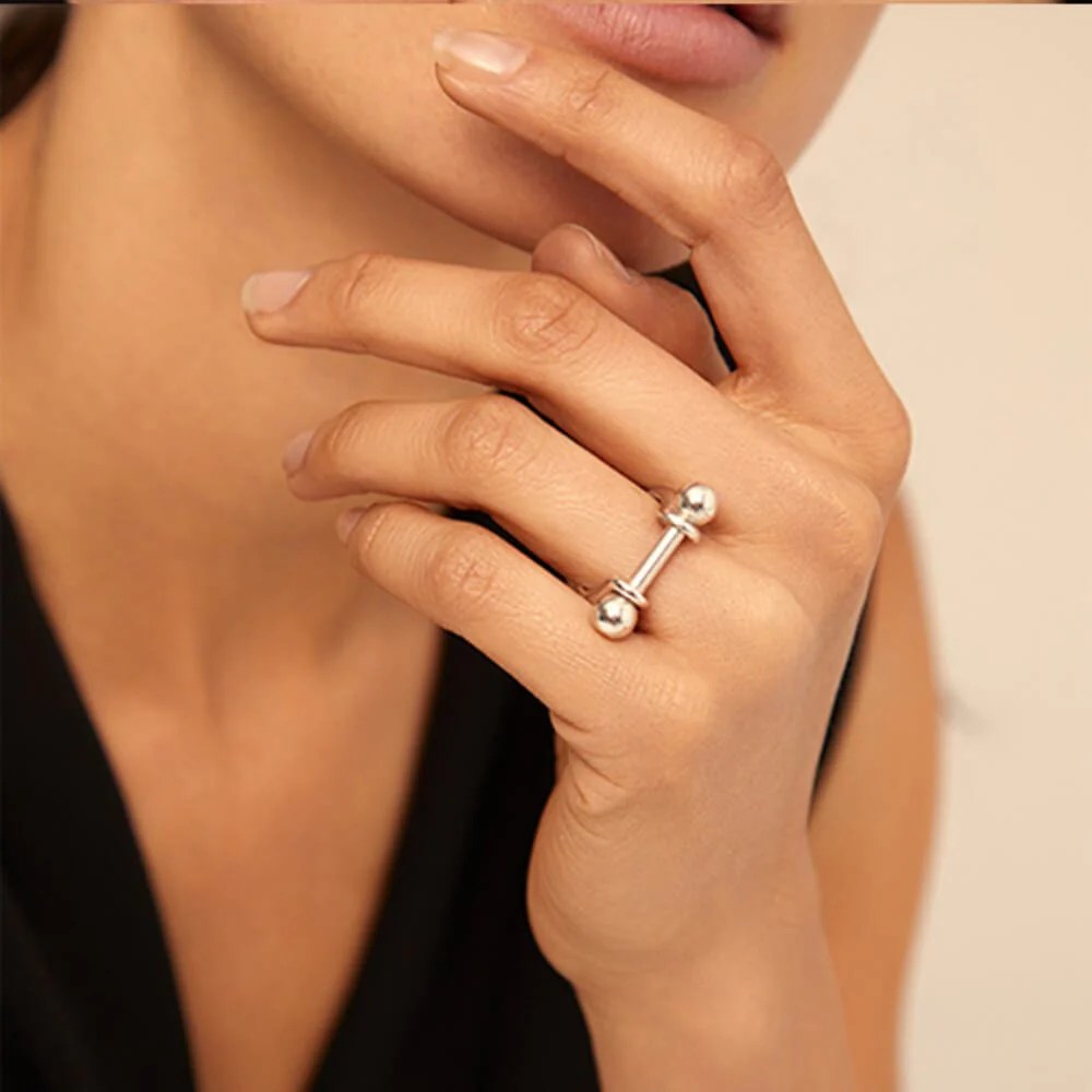 UNOde50 Silver Ring - Image 2